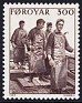 Faeroe Islands - 1984 - Characters - 300 - Brown - Islas Feroe, Characters - Scott 114 - Fishermen Foroiar - 0